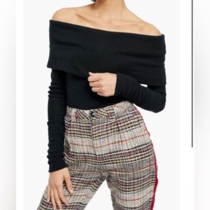 Free People off the Shoulder Top
